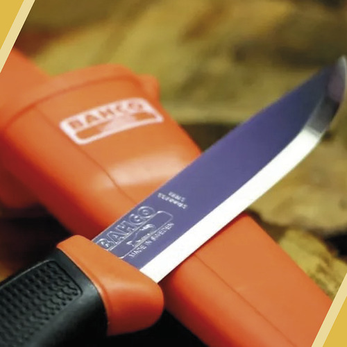 Cuchillo Bahco 2446 Funda Rigida Hoja 10cm Inoxidable