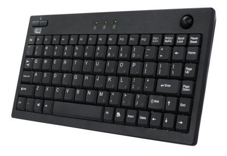 Adesso Akb-310ub - Mini Teclado Usb Trackball.