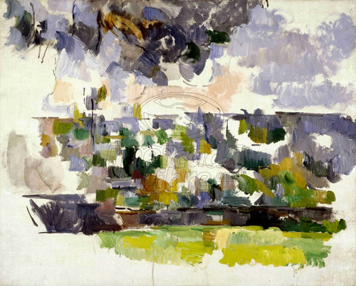 Lienzo Canvas Arte Impresionismo Paul Cezanne Jardín 140x175