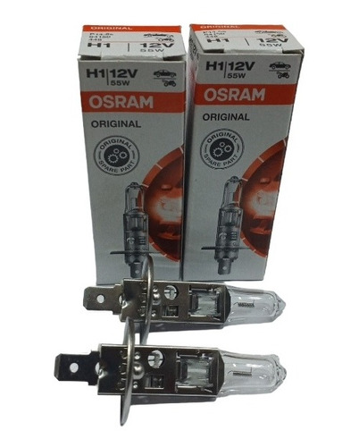 Bombillo H1 12v 55w Osram Original El Par 