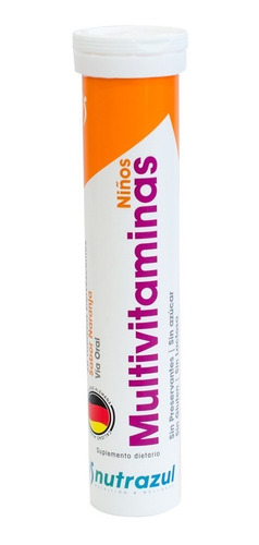 Multivitaminas Niños Nutrazul - Unidad a $1268