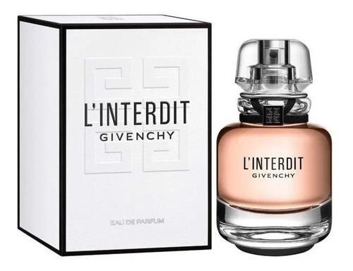 Perfume Importado L´interdit  Givenchy Edp 80ml Original 3c