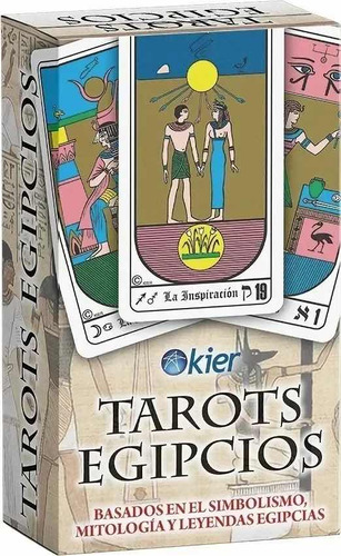 Tarot Egipcio Kier 78 Cartas + Manual Taroteria Afrodita