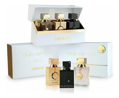 Set Variado De Perfumes Armaf Club The Nuit Dama