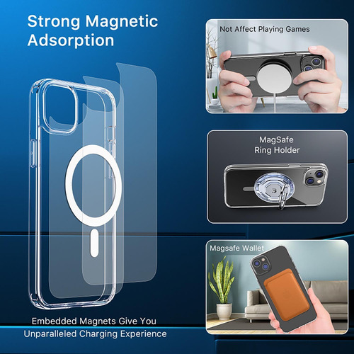 . Funda Mybat Gummy Magsafe Para iPhone 14 Plus -