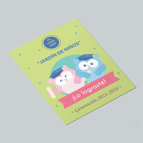 Folder Para Graduación *personalizado* (35 Pzs) Diseño Personalizado