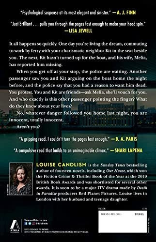 The Other Passenger, De Candlish, Louise. Editorial Atria Books, Tapa Blanda En Inglés, 2021