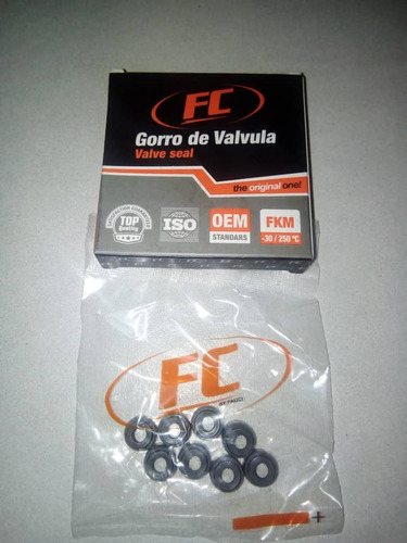 Gomas De Valvula De Chevrolet Spark 8 Piezas