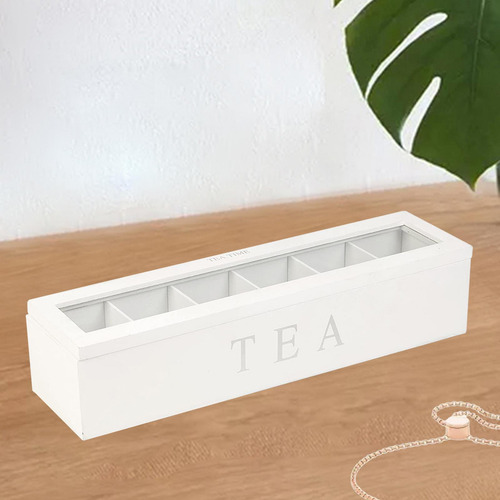 Caja De Almacenamiento De Madera Para Organizador De