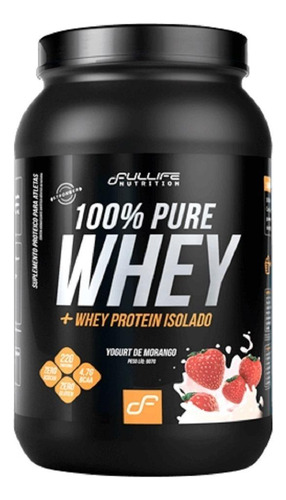 Whey Protein Isolado 907g Fullife Nutrition - Chocolate