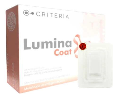 Membrana De Colágeno Natural Lumina-coat Tipo I - 2 Unidades
