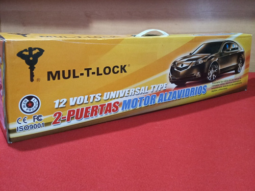 Kit Motor Eleva Vidrios Marca Multlock 6 Meses De Garantía
