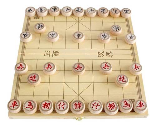 Luoyer Juego De Viaje Xiangqi De Ajedrez Chino Plegable De M