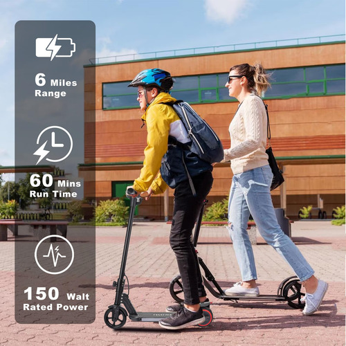 Patinete Eléctrico Niños 150w Pantalla Led Freno Electrónico