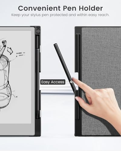 Funda Protectora Ligera Con Soporte Para Bolígrafo Notable