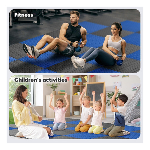 Alfombrillas Espuma, Alfombrillas Deportivas Patchwork