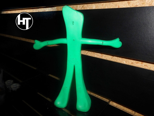 Imagen 3 de 3 de Gumby, Gomosito, Figura Bendable, Vintage, Original, 6 Pulga