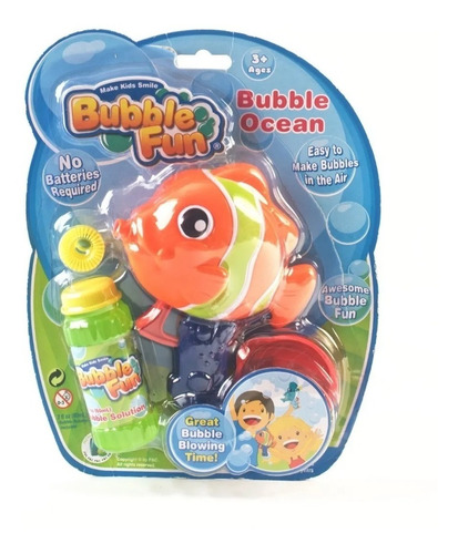 Burbujero A Friccion Pez Bubble Fun Burbujas Playking