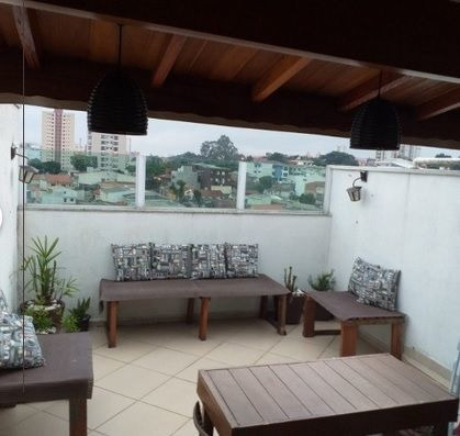 Imagem 3 de 15 de Cobertura Com 2 Dormitórios À Venda, 100 M² Por R$ 499.000,00 - Vila Alzira - Santo André/sp - Co0857