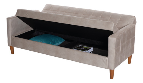 Futon Genova Cuero Kentucky - Latam Home