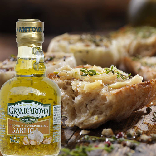 Aceite De Oliva Virgen Extra Sabor A Ajo 250ml 2 Unidades