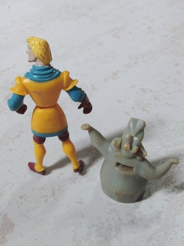 Bonecos Phoebus + Gárgula Corcunda Nestlé Magic Kinder Ovo (Usado)