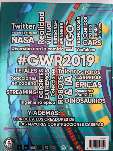 Record Guinness World Records 2019 Tapa Dura (Usado)
