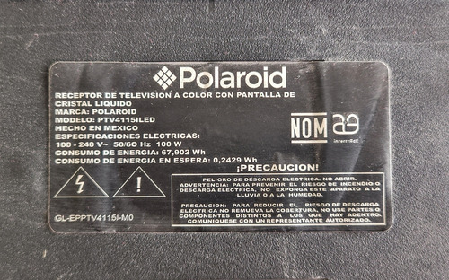 Powermain Polaroid Ptv4115iled Tp.ms3393.pb851 (Usado)