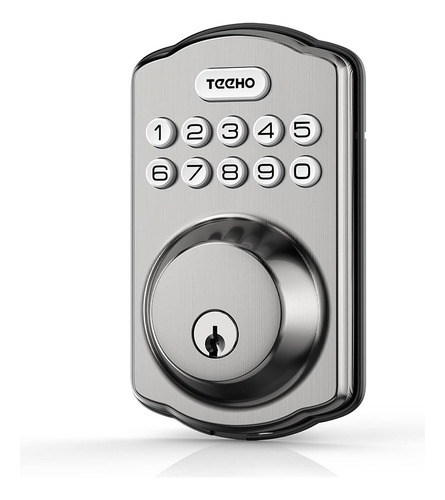 Cerradura De Puerta Inteligente Teeho Tk001 Con Teclado