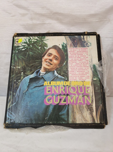 Álbum De Oro De Enrique Guzmán Disco Lp Vinilo Acetato
