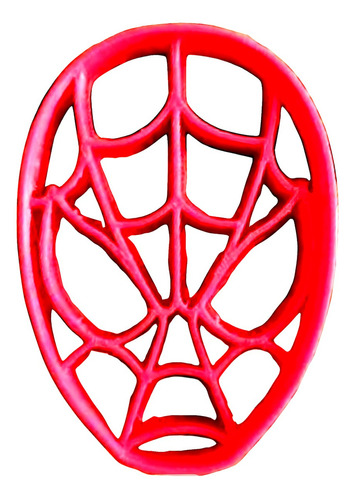 Cortante Marcador Plastico Hombre Araña - Cotillón Waf Color Multicolor