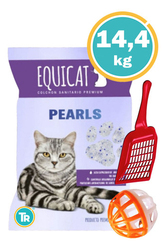 Sanitario Equicat Silica Gel Pearls +