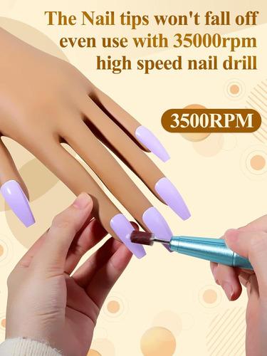 Practica A Mano Para Unas Acrilicas: Practica Manual De U...
