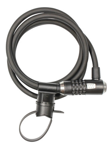 Guaya Para Bicicleta Kryptonite Kryptoflex 1218 Combo Cable Color Negro