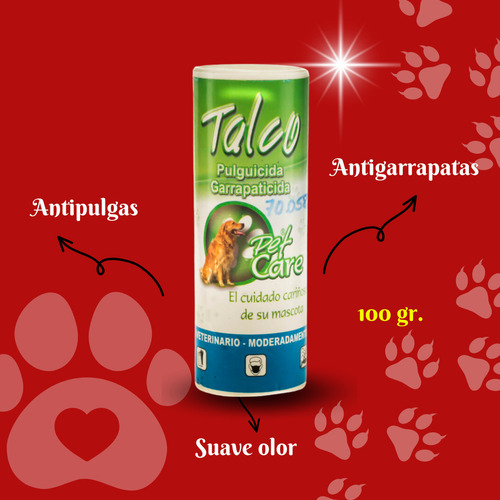 Talco Antipulga Y Garrapata  