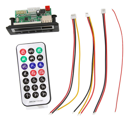 Tarjeta Decodificadora Bluetooth, Soporte Manos Libres, Tarj