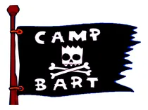 Comprar Parche Bordado Bandera Camp Bart - Los Simpsons - Campo Bart