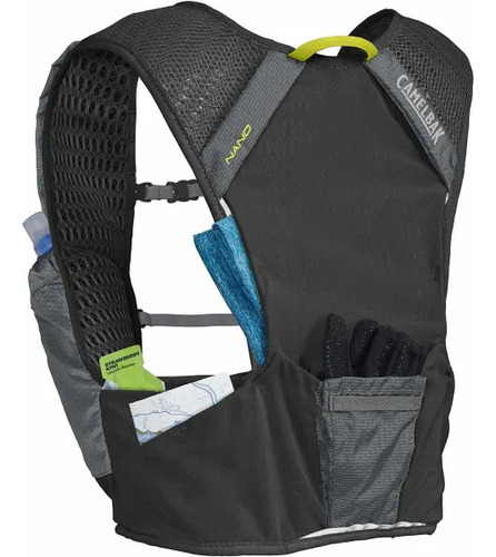 Chaleco Hidratación Camelbak Trail Nano Vest Graphite Sulphu
