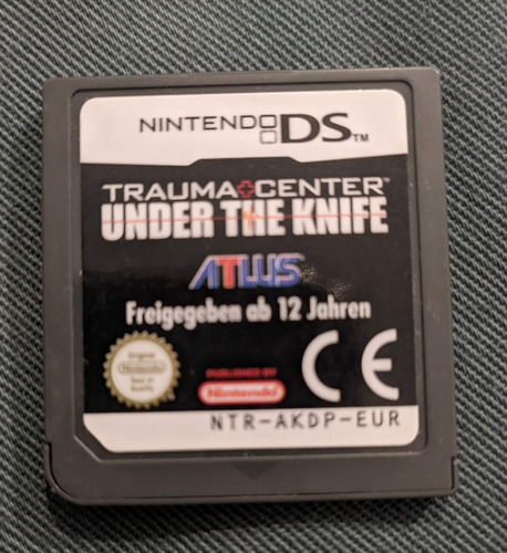 Trauma Center Under The Knife Juego Nintendo Ds Original