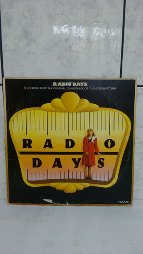 Lp Vários - Radio Days ( Seleção - Soundtrack )