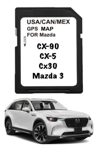 Tarjeta De Navegacion  Gps Mazda 3 Cx90 Cx5  Cx30 Año 2024 