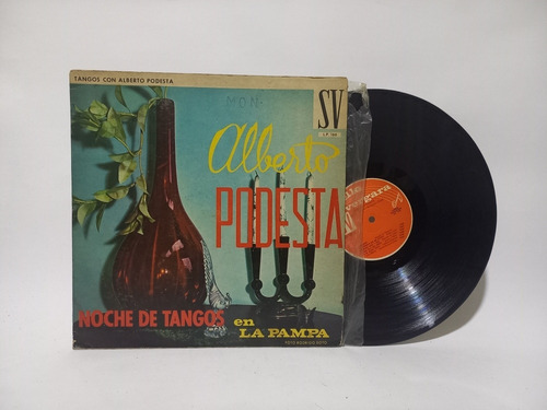 Disco Lp Alberto Ledesma / Noche De Tango