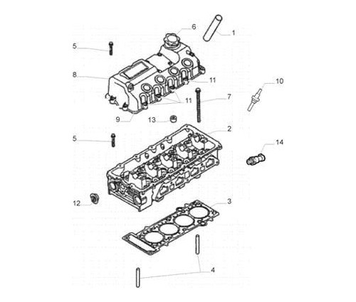 Kit Tubo Bujia De Encendido Fiat