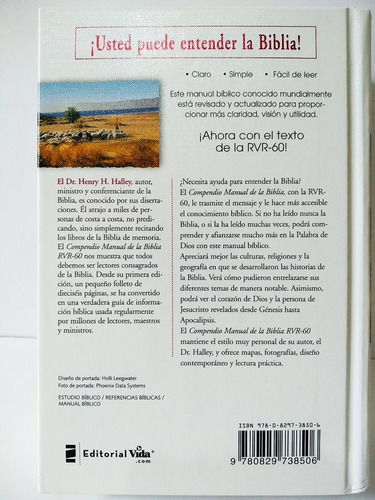 Imagen 4 de 10 de Compendio Manual Bíblico De La Biblia Reina - Valera 1960