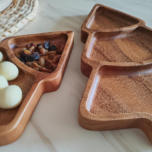 Bandeja De Servicio Dividida En Forma De Árbol De