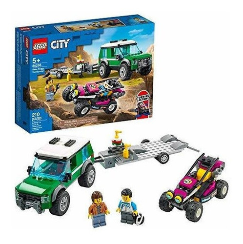 Lego City Race Buggy Transporter 60288 Kit De Construcción, 