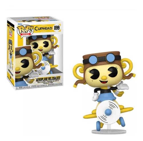 Aeroplane Chalice Funko Pop Games Cuphead #899 