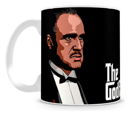 Caneca Poderoso Chefão Vito Corleone Desenho