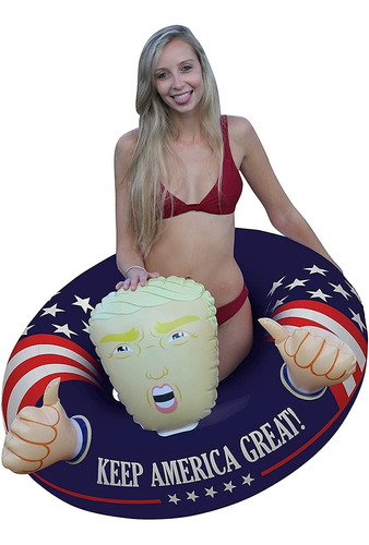 Flotador De Piscina 2024 Donald Trump Keep America Great - V