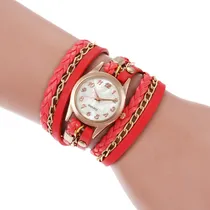 Comprar Blanco - Reloj De Pulsera De Cuerda Tejida De Moda 2015 Para